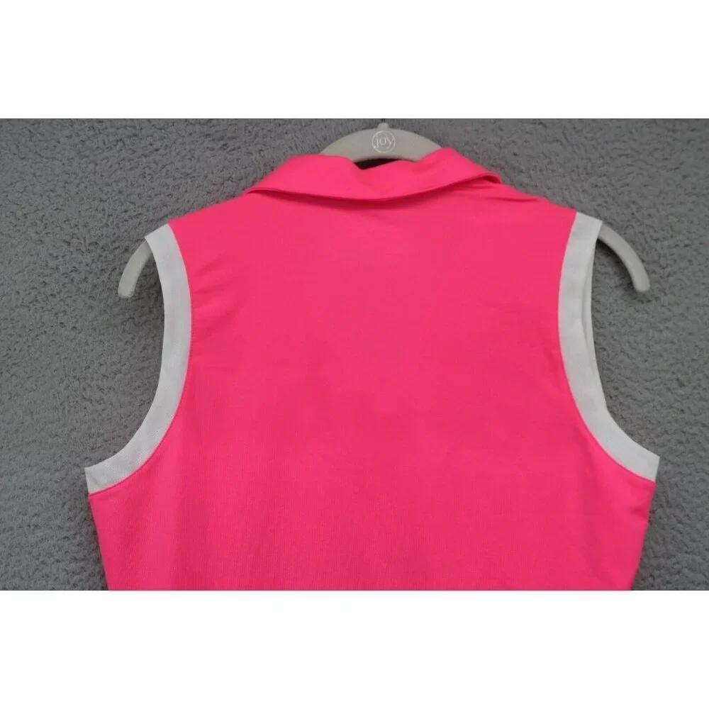 Nike Golf Bright Pink Dri-Fit Sleeveless Tunic-Size Medium-New with Tags-Golf
